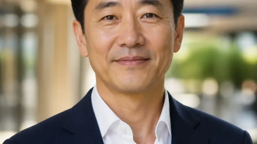 Fictional sample portrait for David Chen.