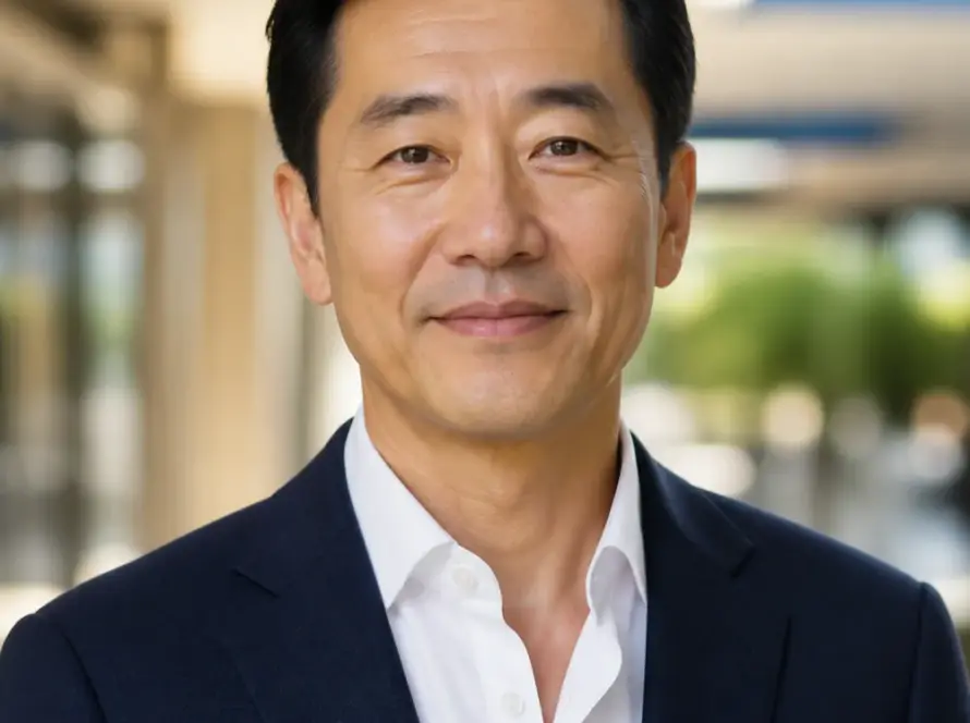 Fictional sample portrait for David Chen.